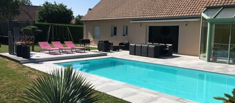 Villa Avec Piscine Chauffée Proche Circuit des 24h