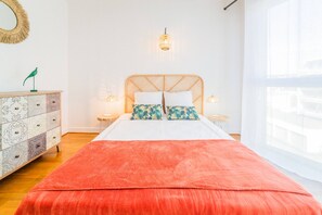 2 chambres, accès au Wi-Fi (inclus), literie fournie
