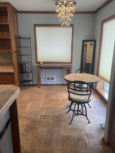 Nice studio apartment with onsite laundry. 