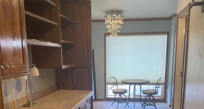 Nice studio apartment with onsite laundry.