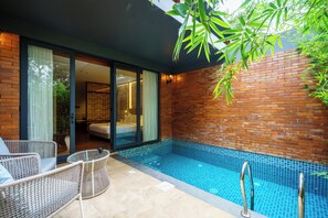 Vil·la prèmium, 1 llit de matrimoni (Pool) | Piscina privada