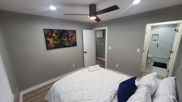 2 habitaciones, tabla de planchar con plancha y wifi gratis