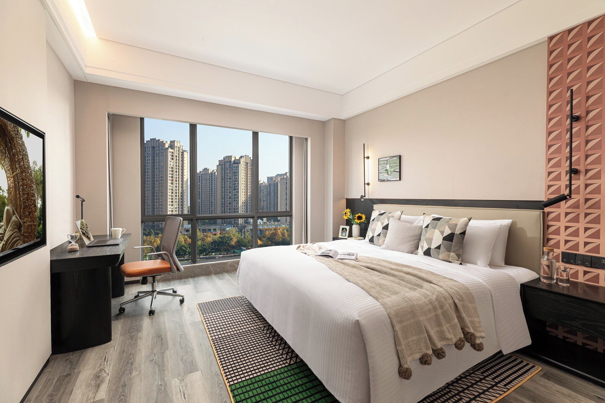 Camera Deluxe, 2 camere da letto | Copriletto in piuma, una cassaforte in camera, una scrivania