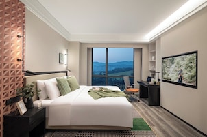 Executive Room, 2 Bedrooms | Down comforters, in-room safe, desk, blackout drapes