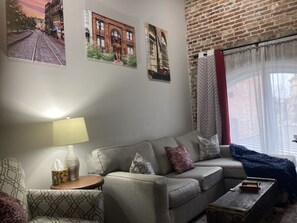 TV connectée, cheminée