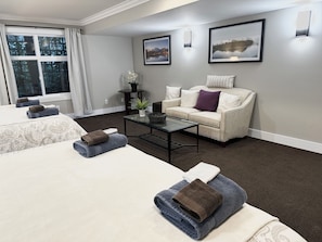2 slaapkamers, een strijkplank/strijkijzer, gratis wifi, beddengoed