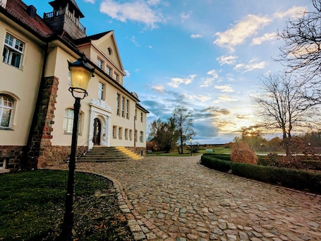 Fachada del alojamiento. Schloss Krugsdorf