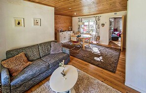 Televisión y chimenea