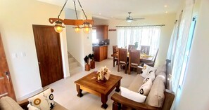 Living area - Beautiful Villa in Cabarete Puerto Plata .walking Distance to the beach . (Cabarete)
