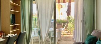 LE SANTA MARIA- Appartement Une chambre avec Jardin et parking