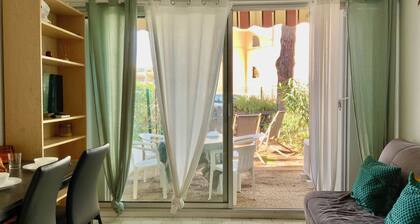 LE SANTA MARIA- Appartement Une chambre avec Jardin et parking