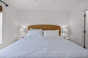 1 bedroom, travel cot, free WiFi, bed sheets