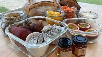 Petit déjeuner continental compris tous les jours