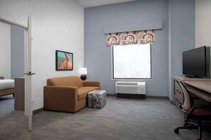 En 55-tommers smart-TV med kabel-kanaler samt TV