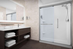 Bathroom shower - Home2 Suites By Hilton Chattanooga East Ridge (Chattanooga)