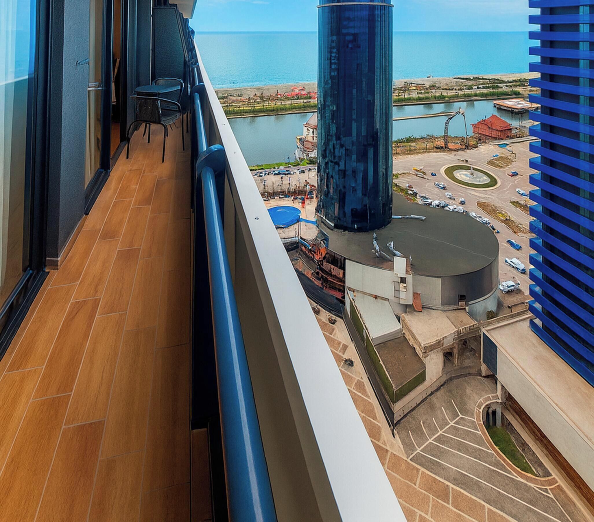 Deluxe Suite, 1 Bedroom, Non Smoking, Sea View | Balcony