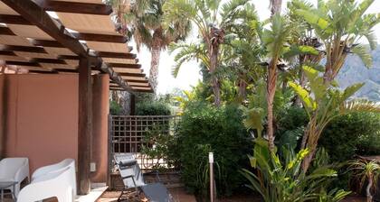 Villa Morici with a nice garden