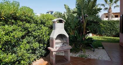 Villa Morici with a nice garden