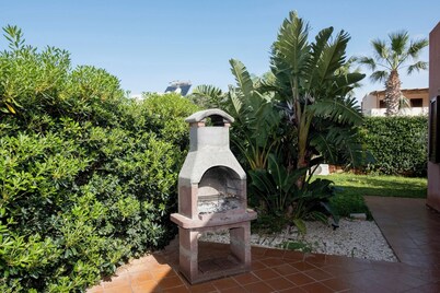 Villa Morici with a nice garden