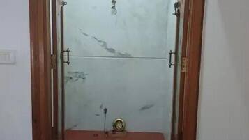 Soap, shampoo, toilet paper