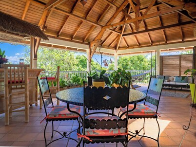 Villa Ladouchka with private pool and outdoor gazebo, no neighbors in sight