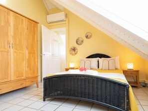 3 多间卧室、旅行婴儿床、WiFi、床单