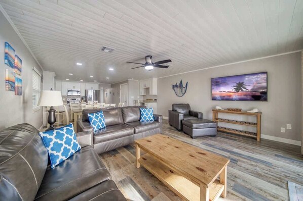 TV, video games, offices