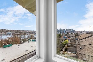 Blick von der Unterkunft