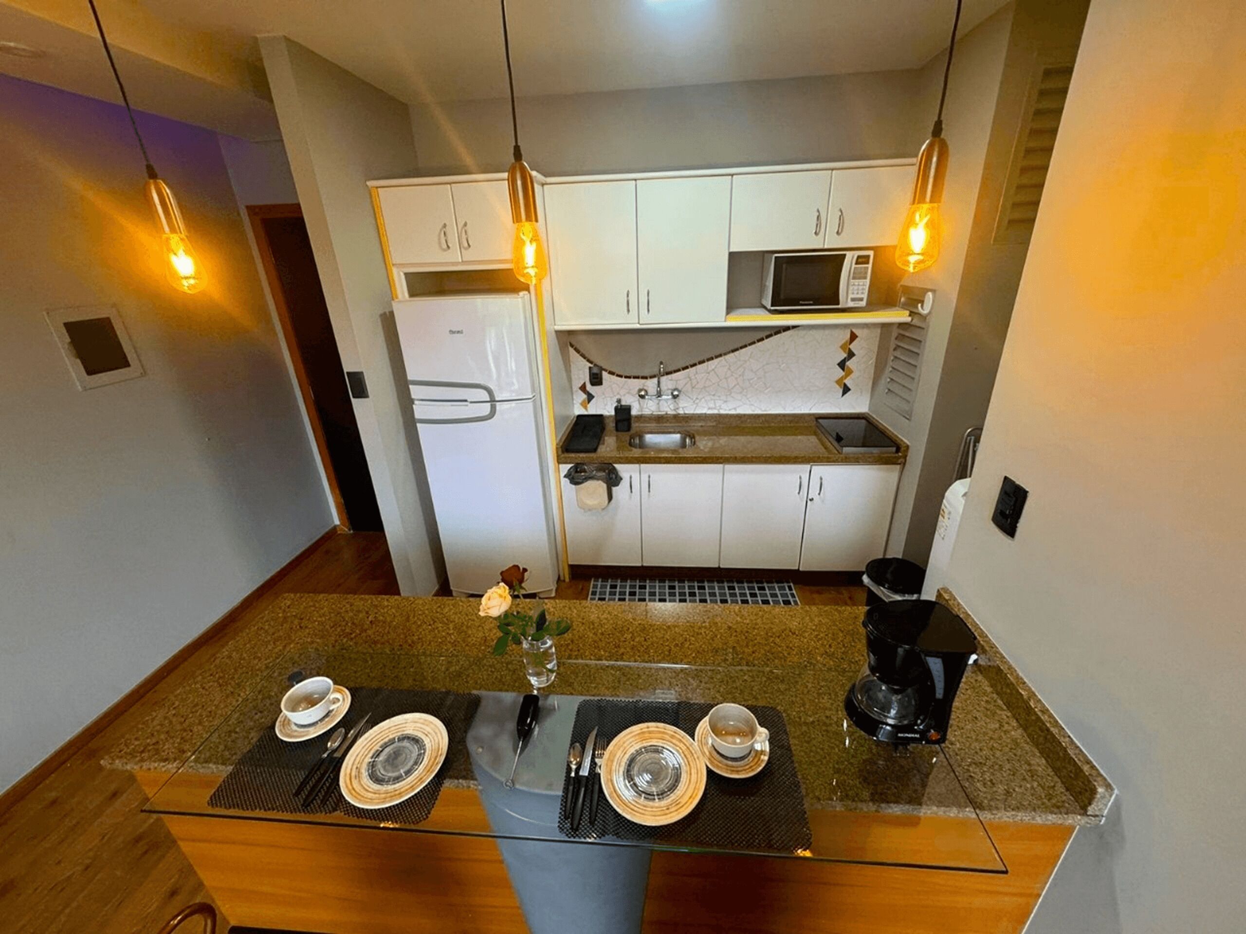 公寓 | 私人厨房 | 冰箱、微波炉、洗碗机、搅拌机