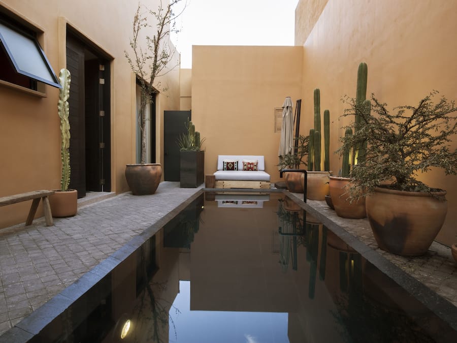 Outdoor pool, open 9:00 AM to 9:00 PM, pool umbrellas, sun loungers