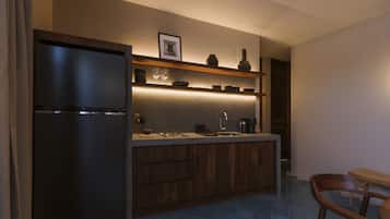 Suite Deluxe, 1 dormitori | Cuina privada | Graella