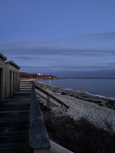 Contemporary coastal retreat nearby Falmouth beaches! w/ spacious living area