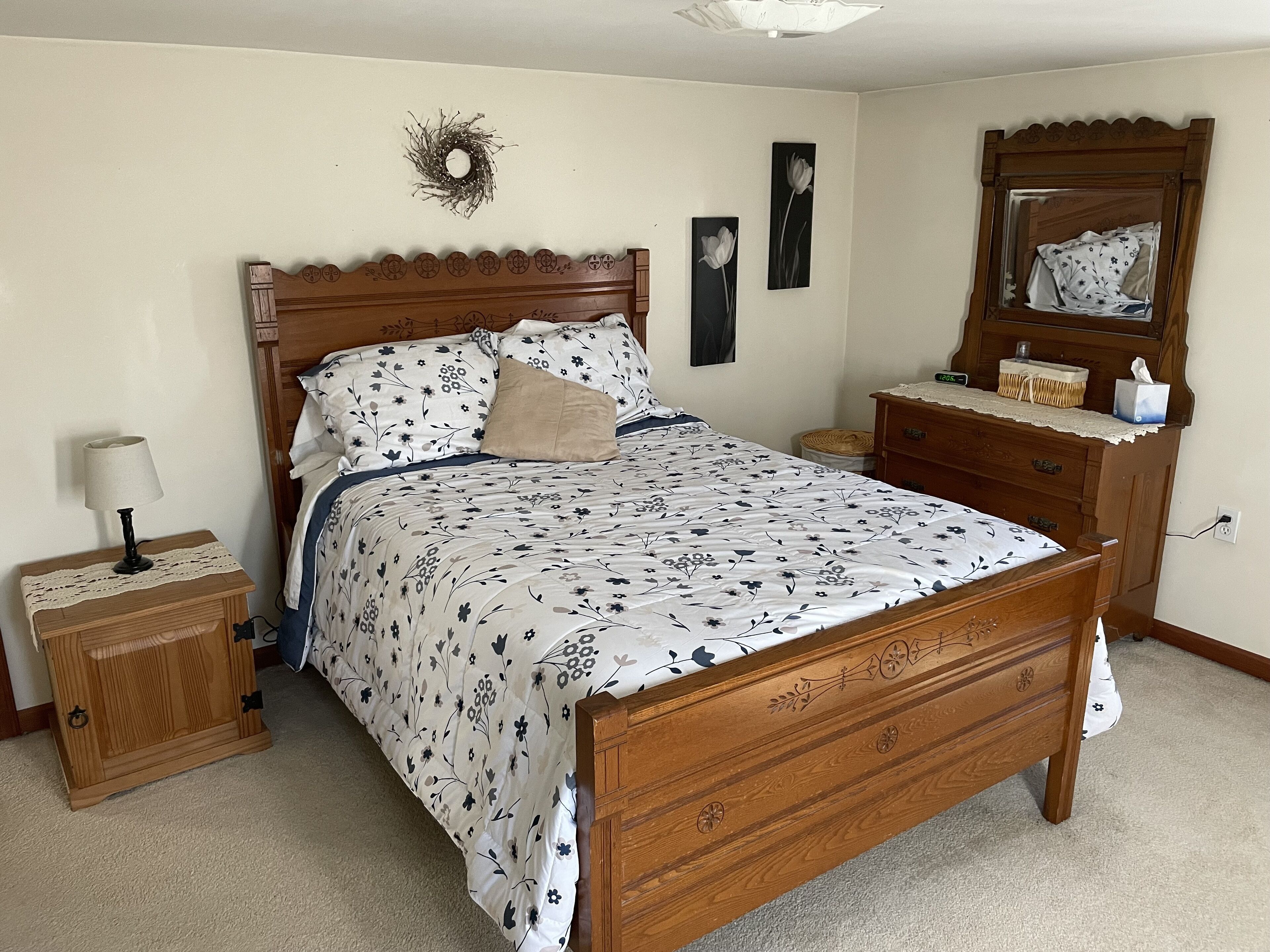 2 soverom, strykejern/-brett, reiseseng for barn og wi-fi (inkludert)