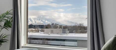 2 bedrooms, desk, iron/ironing board, travel cot