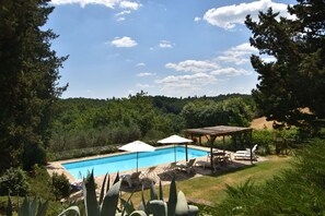 Pool - Stunning  villa for 12 guests with private pool, A/C, WIFI, TV, patio and panoramic view (Siena)