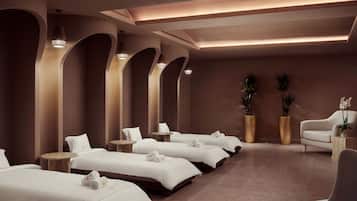Couples treatment room(s), sauna, steam room, Turkish bath/hammam