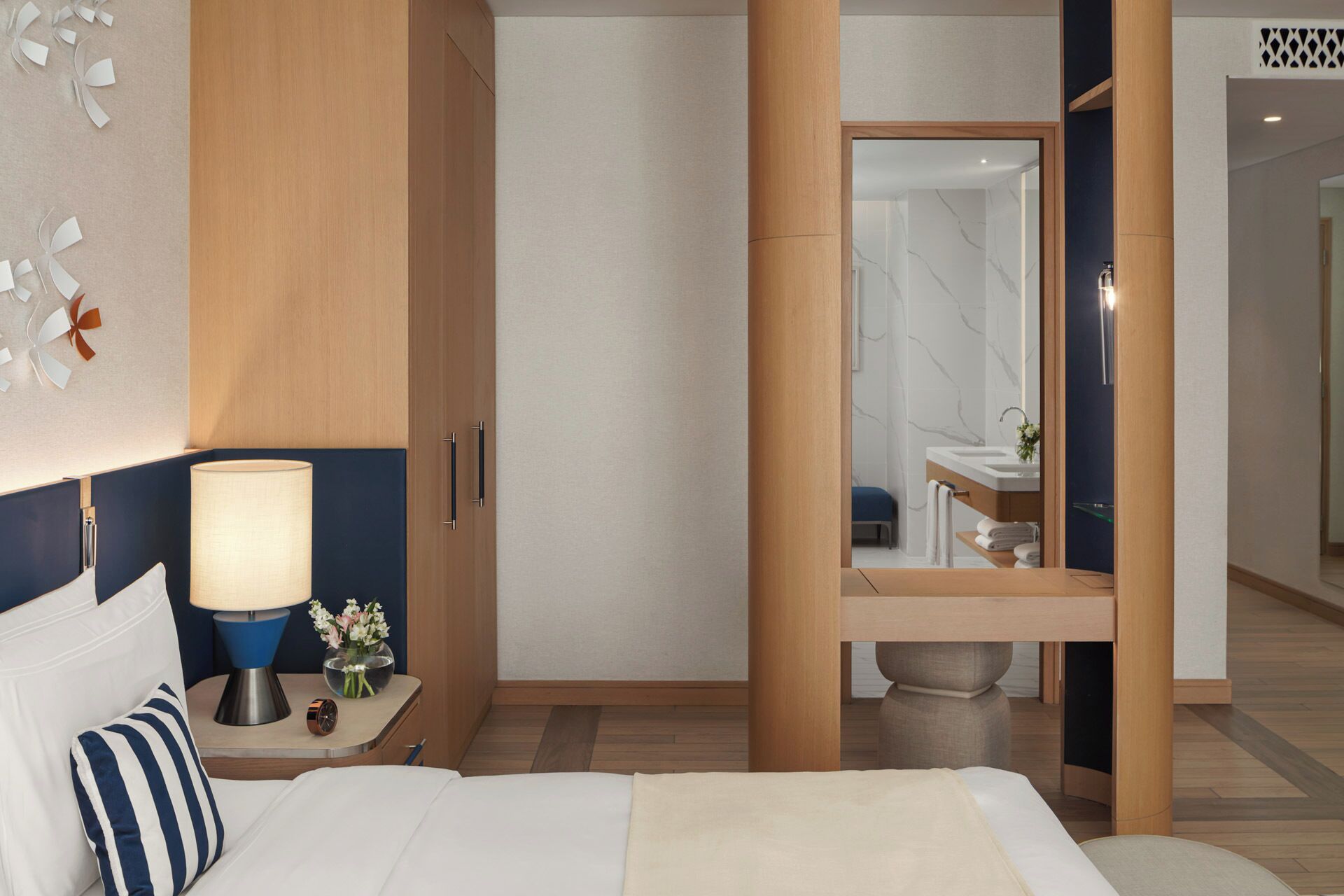디럭스룸, 싱글침대 2개, 발코니, 바다 전망 (Balcony) | 미니바, 객실 내 금고, 책상, 노트북 작업 공간