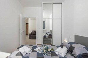1 bedroom, iron/ironing board, free WiFi, bed sheets - Apartment La Health, Plomin, Croatia (Plomin)