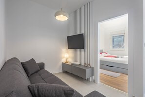 1 soverom, strykejern/-brett, wi-fi (inkludert) og sengetøy