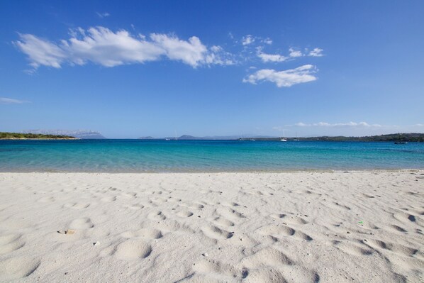 Una spiaggia nelle vicinanze