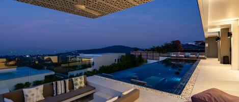 Pemandangan dari properti