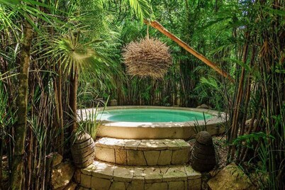 Mayan Jungle, Private Pool, Art Gallery and Spa