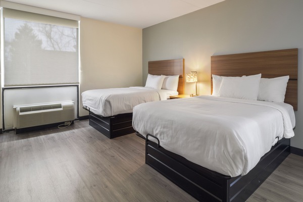 Room, 2 Double Beds, Non Smoking (Efficiency)