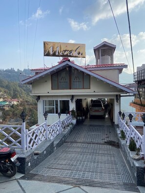 Utsikt fra overnattingsstedet