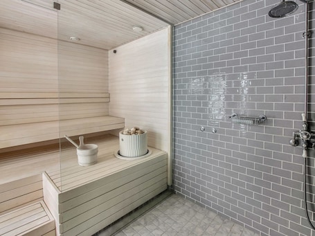 Sauna. Vacation home Vikdal by Interhome