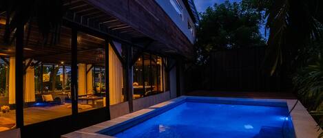 Alberca al aire libre