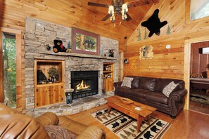 Smart-TV, Kamin, Videospiele