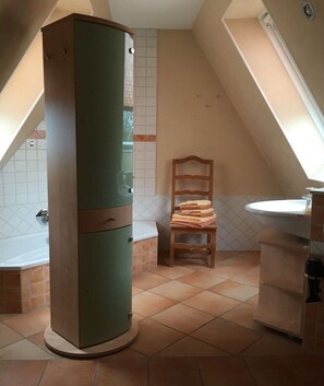 Dusche, Handtücher