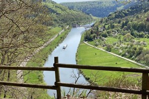 Uitzicht vanuit accommodatie