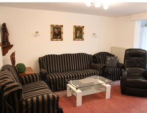 Fernseher, Kamin